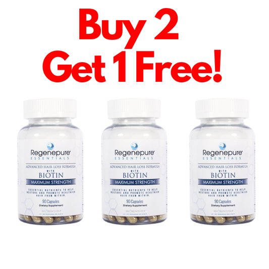 Biotin Supplements BOGO: Buy 2 Get 1 Free!